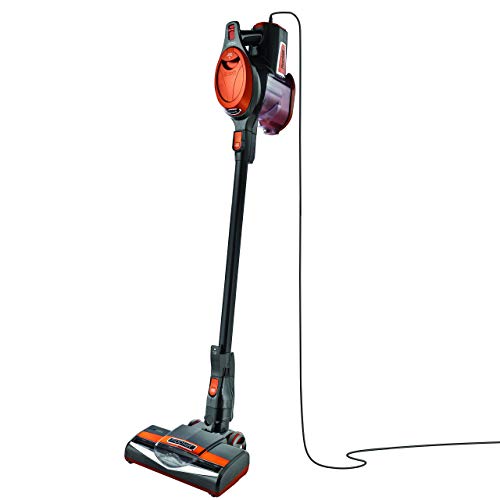 Shark HV301 Rocket Ultra-Light Corded Bagless Vacuum for Carpet and Hard Floor Cleaning with Swivel Steering, Gray/Orange